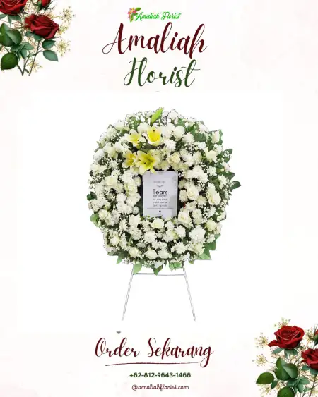 Krans Bunga Duka Tambakagung